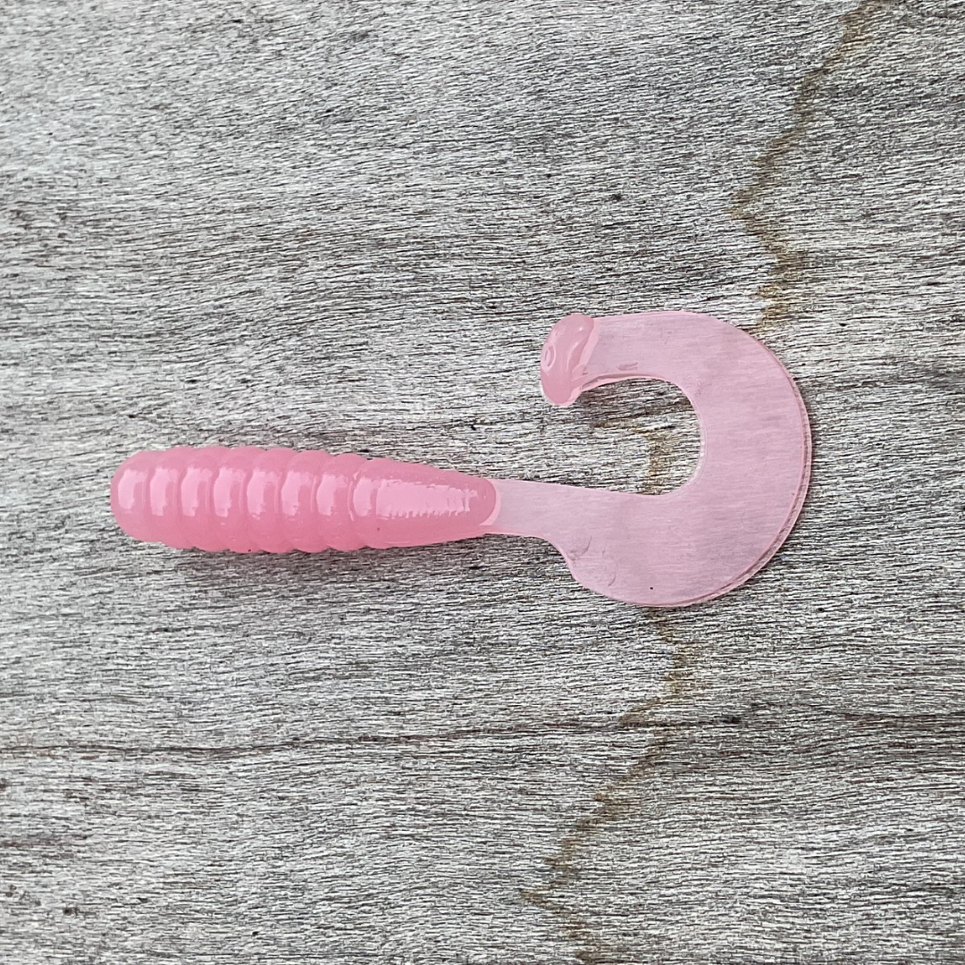 2" Curly Tail Kicker Cotton Candy (8 Pack)