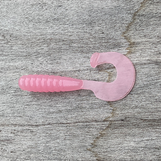 2" Curly Tail Kicker Cotton Candy (8 Pack)
