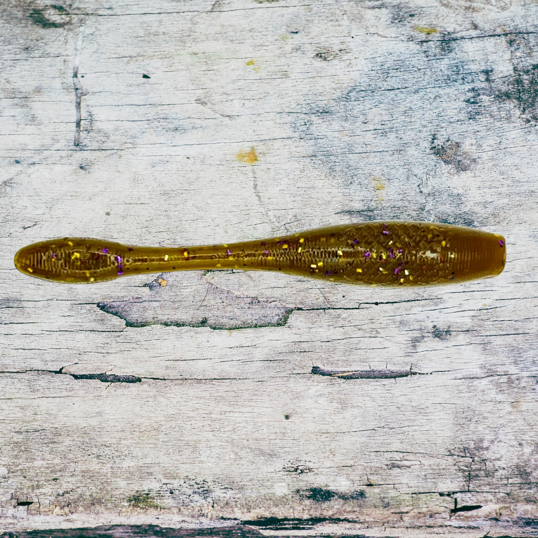 3.5" Flat Worm (10 Pack)