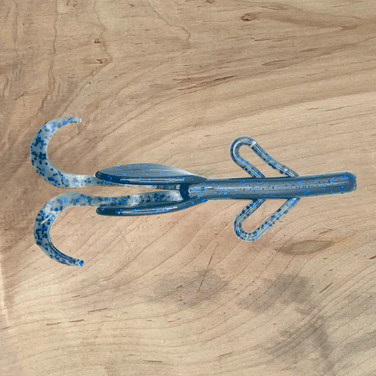 4" Brush Beater Black Blue Flake (5 Pack)