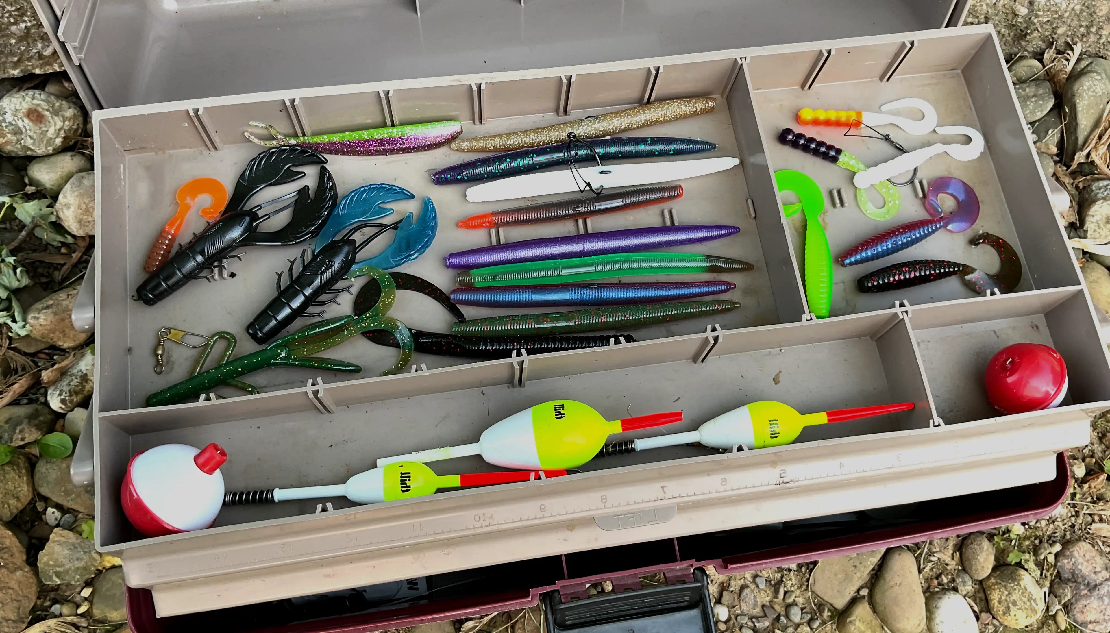 artificial bait in tackle box reddit Bait Shop